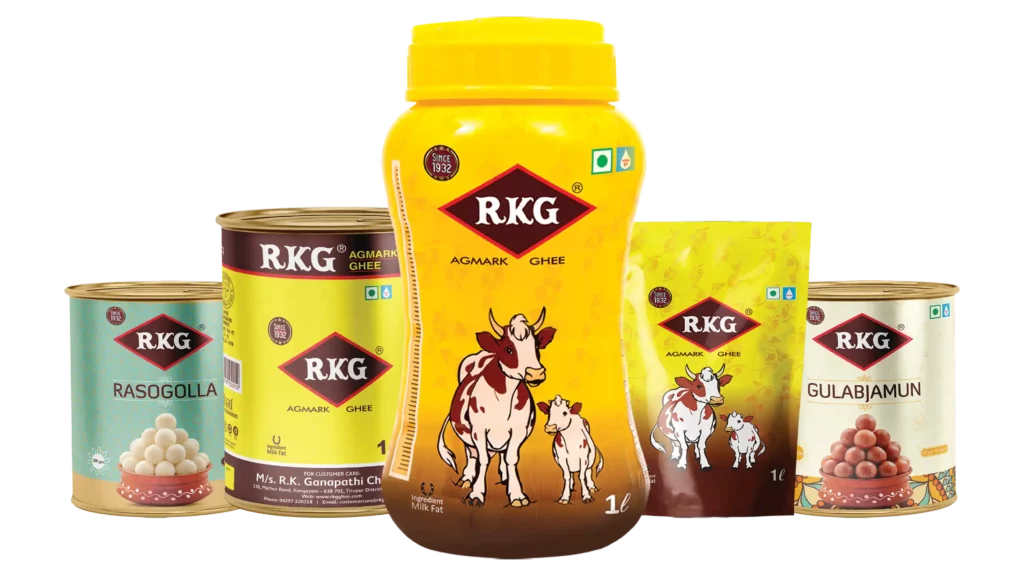 RKG Ghee premium cow ghee jar