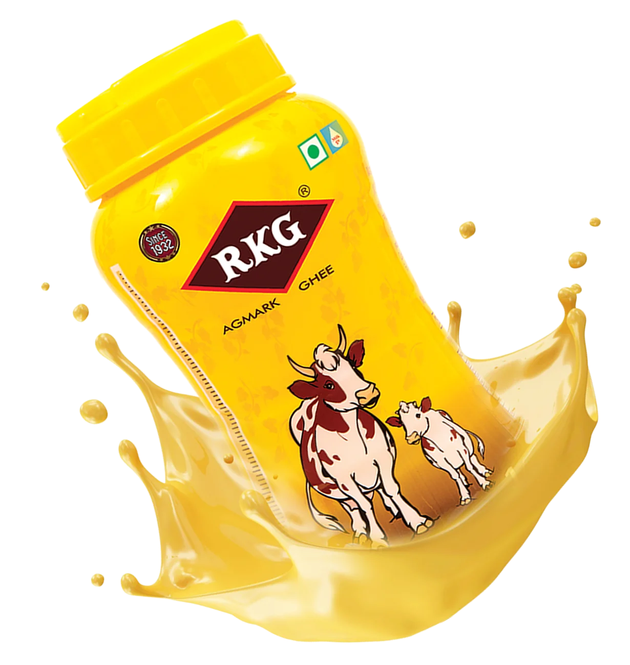 RKG Ghee premium cow ghee jar